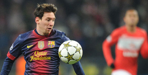 Messi Tak Pikirkan Rekor Gol Muller Messi Tak Pikirkan Rekor Gol Muller