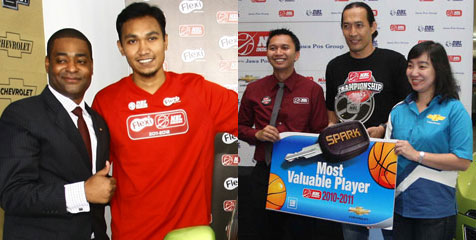 All New Chevrolet Aveo untuk MVP dan Penonton NBL Indonesia