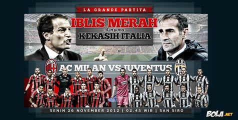 Preview: Milan vs Juventus, Coba Perbaiki Rapor Preview: Milan vs Juventus, Coba Perbaiki Rapor
