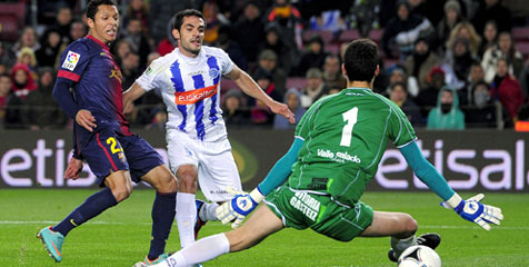 Review: Barcelona Melenggang ke Babak 16 Besar