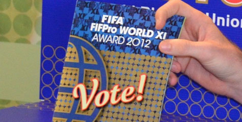 Kandidat Lengkap FIFPro World XI 2012