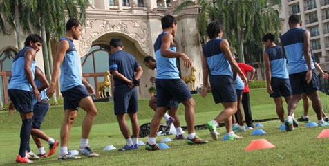 Pagi Ini, Timnas Kembali Gelar Latihan Tertutup