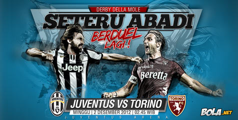 Preview: Juventus vs Torino, Derby Tertua Italia