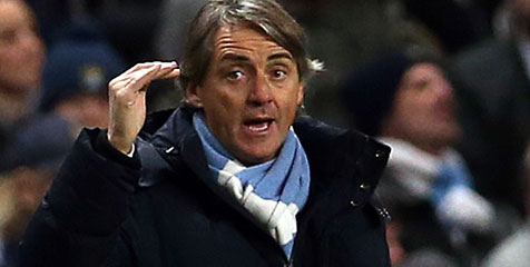 City Terganjal, Mancini Damprat Kuartet Strikernya