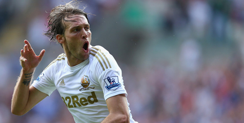 Cetak 2 Gol ke Gawang Arsenal, Michu Puas!