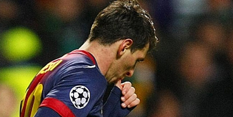 Vilanova Bantah Bawa Messi Demi Rekor