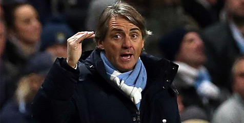 Jelang Derby Manchester, Mancini Serang Fergie