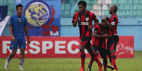 IIC 2012: Gol Pahabol Sementara Bawa Persipura Unggul