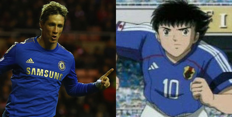 Fernando Torres dan Inspirasi Captain Tsubasa