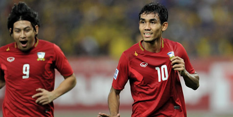 Piala AFF 2012: Thailand Tantang Singapura di Final