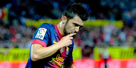 David Villa Kembali Terhubung ke Anfield