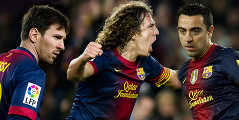 'Puyol, Xavi dan Messi, 3 Pilar Penting Barcelona'