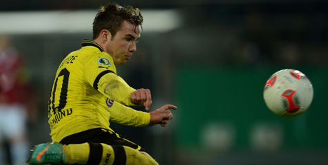 DFB Pokal: Hat-trick Goetze Buat Dortmund Singkirkan Hanover