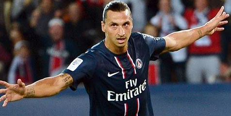 Ibrahimovic Tak Berambisi Pecahkan Rekor Ligue 1