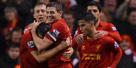 Suarez Puji Kombinasi Skuad Junior-Senior Liverpool