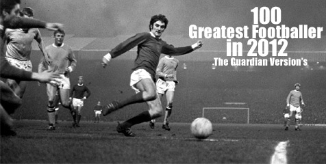 100 Pesepakbola Terbaik di 2012 Versi The Guardian