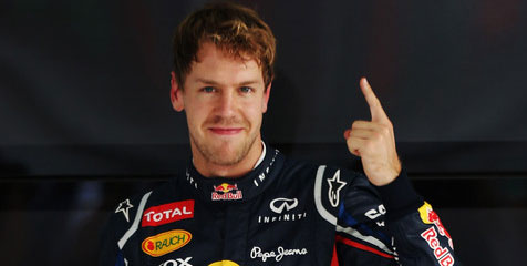 Sebastian Vettel, Atlet Terbaik Eropa 2012