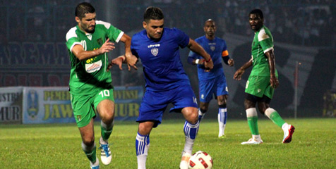 HT Review: Persebaya DU Masih Mampu Tahan Arema