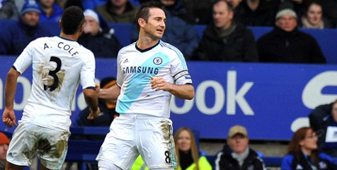 Review: Lampard 2, Chelsea Runtuhkan Goodison Park