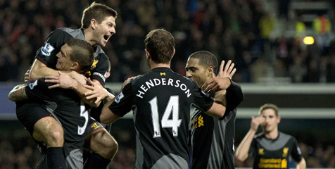 Liverpool Persembahkan Tiga Poin Untuk Rodgers