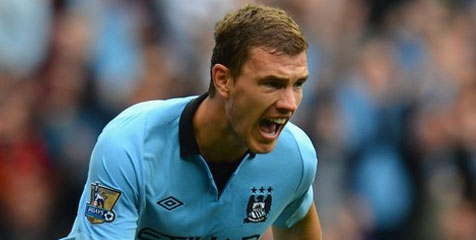 Dzeko Yakin City Bisa Pertahankan Trofi Liga Inggris