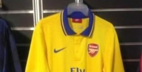 Bocoran Jersey: Arsenal Away 2013-2014