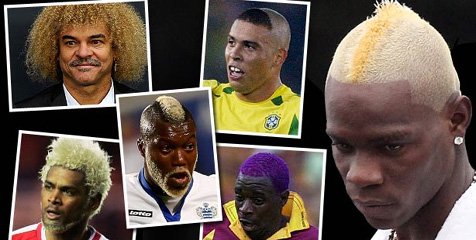 Gaya Rambut Konyol Pesepakbola