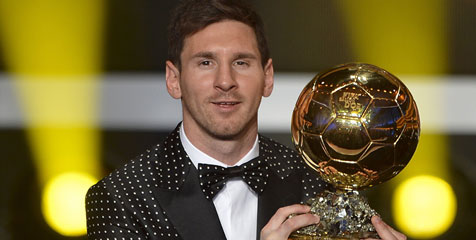 Messi Target Trofi Ballon d'Or ke-5 di Tahun Ini