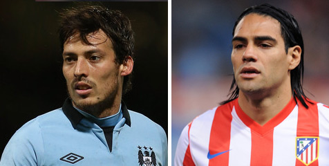 Fans Real Madrid Inginkan David Silva dan Falcao