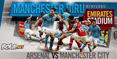 Preview: Arsenal vs Man City, Beda Kepentingan