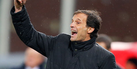 Allegri: Milan Tidak Membuang-Buang Poin