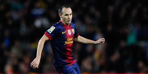 Iniesta Playmaker Terbaik Dunia Versi IFFHS