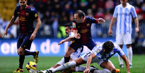 Data dan Fakta Copa del Rey: Barca vs Malaga