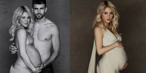 Shakira Pamer Kehamilannya Demi Amal
