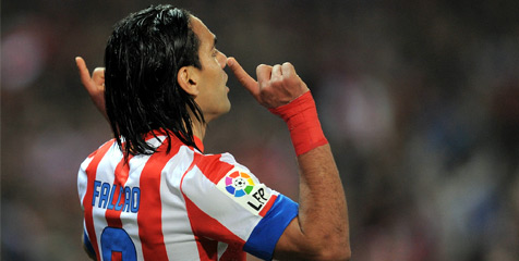 Radamel Falcao Berhasrat Saingi Messi dan Ronaldo