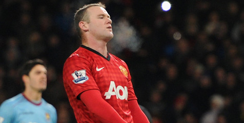 'Rooney Takkan Lagi Dipercaya Eksekusi Penalti'