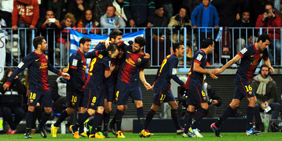 Highlights Copa del Rey: Malaga 2-4 Barcelona