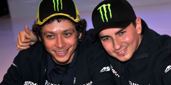 Video: Lorenzo-Rossi Resmikan Logo Baru Yamaha di Jakarta
