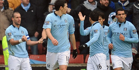 Highlights Piala FA: Stoke 0 - 1 Manchester City