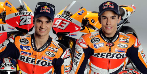 Marquez dan Pedrosa Tak Mau Remehkan Rossi