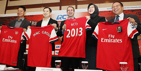 Kehadiran Arsenal Perkuat Citra PSSI di Mata Dunia Kehadiran Arsenal Perkuat Citra PSSI di Mata Dunia