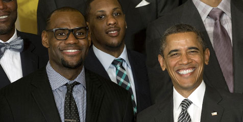 LeBron dan Heat Bangga Diundang Obama ke Gedung Putih