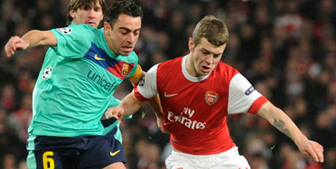 Kecewa Kalah, Xavi Pernah Lempar Kaus Pada Wilshere