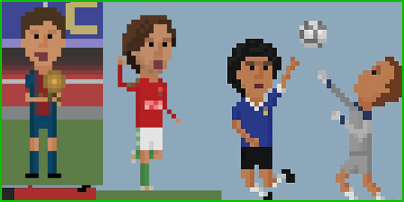 Bola Funny Quiz: Memorable Moment Sepakbola Versi 8 Bit