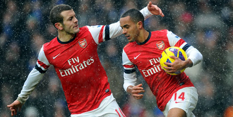 Data dan Fakta EPL Matchday 25: Arsenal vs Stoke City