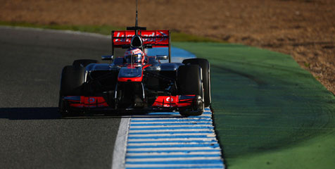 Hari Pertama Uji Coba F1 Jerez, McLaren Terdepan