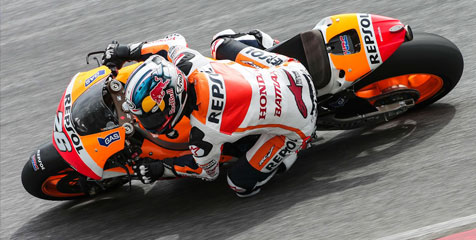 Uji Coba MotoGP Hari Kedua, Empat Besar Tak Berubah