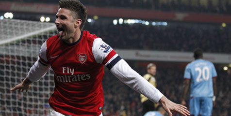 Giroud: Saya Lebih Baik Dari Van Persie