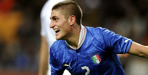 Verratti Bahagia Bisa Cetak Gol Perdana Untuk Italia