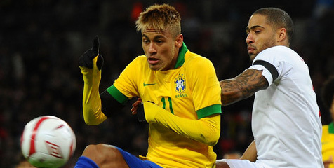 'Glen Johnson Berhasil Matikan Neymar di Wembley'